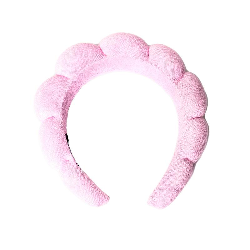 ViralLush Headband for Women - Ultra-Comfy & No-Slip Hairband in Pink with Soft Stretch Fabric for Comfortable Wear