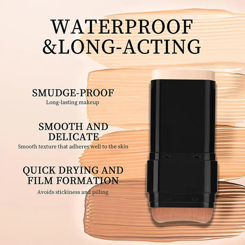 š„Dual-Ended Eraser Foundation Stick: Conceal & Highlight