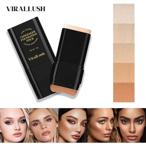 š„Dual-Ended Eraser Foundation Stick: Conceal & Highlight